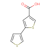 Chemical structure of [2,3'-bithiophene]-4-carboxylic acid - CSSB00012628371