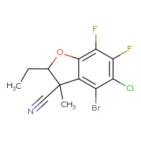 C12H9BrClF2NO