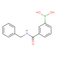 Chemical structure of [3-(benzylcarbamoyl)phenyl]boronic acid - CSSB00009828445