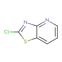 Chemical structure of 2-chloro-[1,3]thiazolo[4,5-b]pyridine - CSSB00009871792