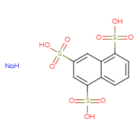 Chemical structure of naphthalene-1,3,5-trisulfonic acid sodium hydride - CSSB20539434026