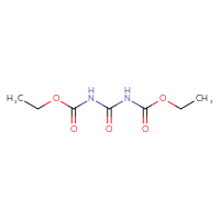 Chemical structure of ethyl N-{[(ethoxycarbonyl)amino]carbonyl}carbamate - CSSB00010492011