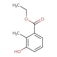 Chemical structure of ethyl 3-hydroxy-2-methylbenzoate - CSSB00012185227