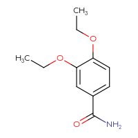 Chemical structure of 3,4-diethoxybenzamide - CSSB00000162319