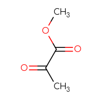 Chemical structure of methyl 2-oxopropanoate - CSSB00000211753