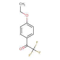 Chemical structure of 1-(4-ethoxyphenyl)-2,2,2-trifluoroethan-1-one - CSSB00011782291