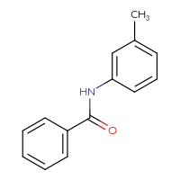 Chemical structure of N-(3-methylphenyl)benzamide - CSSB00000249734