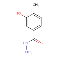 Chemical structure of 3-hydroxy-4-methylbenzohydrazide - CSSB00011195698