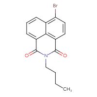 Chemical structure of 10-bromo-3-butyl-3-azatricyclo[7.3.1.0⁵,¹³]trideca-1(13),5,7,9,11-pentaene-2,4-dione - CSSB00160518675