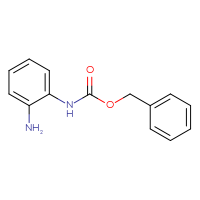 Chemical structure of benzyl N-(2-aminophenyl)carbamate - CSSB00012351383