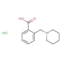 Chemical structure of 2-[(piperidin-1-yl)methyl]benzoic acid hydrochloride - CSSB00153394096