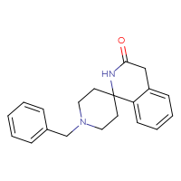 Chemical structure of 1'-benzyl-3,4-dihydro-2H-spiro[isoquinoline-1,4'-piperidin]-3-one - CSSB00025707165
