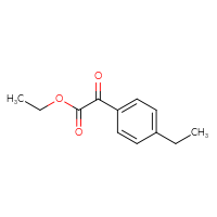Chemical structure of ethyl 2-(4-ethylphenyl)-2-oxoacetate - CSSB00011512960