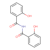 Chemical structure of 2-hydroxy-N-(2-hydroxybenzoyl)benzamide - CSSB00102513152