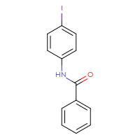 Chemical structure of N-(4-iodophenyl)benzamide - CSSB00000155230