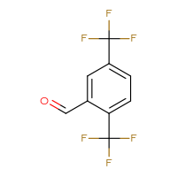 Chemical structure of 2,5-bis(trifluoromethyl)benzaldehyde - CSSB00000031721
