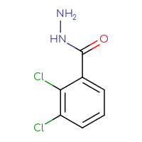 Chemical structure of 2,3-dichlorobenzohydrazide - CSSB00000189813