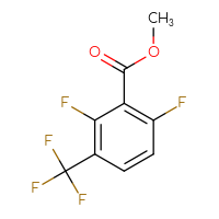 Chemical structure of methyl 2,6-difluoro-3-(trifluoromethyl)benzoate - CSSB00020669790