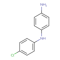 Chemical structure of N1-(4-chlorophenyl)benzene-1,4-diamine - CSSB00000708972