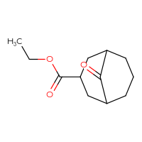 Chemical structure of ethyl 9-oxobicyclo[3.3.1]nonane-3-carboxylate - CSSB00051638823