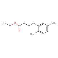 Chemical structure of ethyl 4-(2,5-dimethylphenyl)butanoate - CSSB00010325775