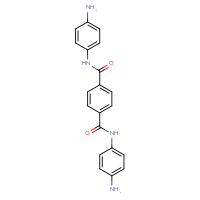 Chemical structure of N1,N4-bis(4-aminophenyl)benzene-1,4-dicarboxamide - CSSB00020642645