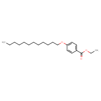 Chemical structure of ethyl 4-(dodecyloxy)benzoate - CSSB00160997168