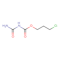 Chemical structure of 3-chloropropyl N-carbamoylcarbamate - CSSB00000057794