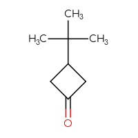 Chemical structure of 3-tert-butylcyclobutan-1-one - CSSB00000719835