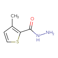 Chemical structure of 3-methylthiophene-2-carbohydrazide - CSSB00000189776