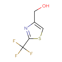 Chemical structure of [2-(trifluoromethyl)-1,3-thiazol-4-yl]methanol - CSSB00000720249