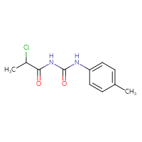 Chemical structure of 3-(2-chloropropanoyl)-1-(4-methylphenyl)urea - CSSB00011206392