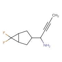 C10H13F2N
