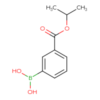 Chemical structure of {3-[(propan-2-yloxy)carbonyl]phenyl}boronic acid - CSSB00000066971