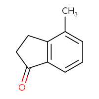 Chemical structure of 4-methyl-2,3-dihydro-1H-inden-1-one - CSSB00000752022