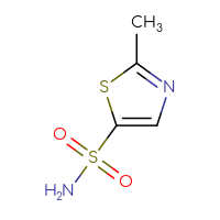 Chemical structure of 2-methyl-1,3-thiazole-5-sulfonamide - CSSB00000719412