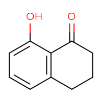 Chemical structure of 8-hydroxy-1,2,3,4-tetrahydronaphthalen-1-one - CSSB00009861732