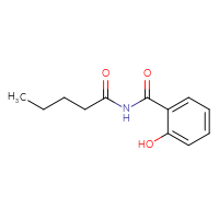 Chemical structure of 2-hydroxy-N-pentanoylbenzamide - CSSB00000065951