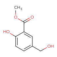 Chemical structure of methyl 2-hydroxy-5-(hydroxymethyl)benzoate - CSSB00010674125