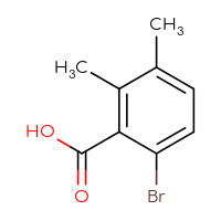 Chemical structure of 6-bromo-2,3-dimethylbenzoic acid - CSSB00015872734
