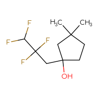 C10H16F4O