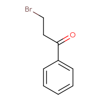 Chemical structure of 3-bromo-1-phenylpropan-1-one - CSSB00009813180