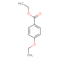 Chemical structure of ethyl 4-ethoxybenzoate - CSSB00000170315