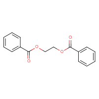 Chemical structure of 2-(benzoyloxy)ethyl benzoate - CSSB00000082478