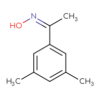 Chemical structure of (Z)-N-[1-(3,5-dimethylphenyl)ethylidene]hydroxylamine - CSSB00051899992