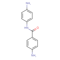 Chemical structure of 4-amino-N-(4-aminophenyl)benzamide - CSSB00000389406