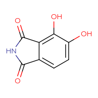 Chemical structure of 4,5-dihydroxy-2,3-dihydro-1H-isoindole-1,3-dione - CSSB00000094456
