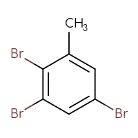 Chemical structure of 1,2,5-tribromo-3-methylbenzene - CSSB00010151589