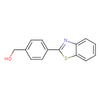 Chemical structure of [4-(1,3-benzothiazol-2-yl)phenyl]methanol - CSSB00103160228