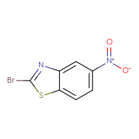 Chemical structure of 2-bromo-5-nitro-1,3-benzothiazole - CSSB00010206614